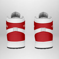 Tonga High Sneakers AJ1 Coat Of Arms Flag Inspired LT05 - Polynesian Pride