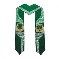 Tonga Saineha High School Graduation Stole Traditional Ngatu and Polynesian Pattern