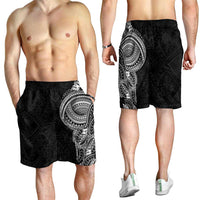 Traditional Polynesian Art Tattoos Shorts for Men Black Color LT03 - Polynesian Pride