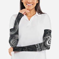 Hawaiian Piko Arm Sleeves Cultural Anchor Connect Your Roots Ocean Waves TS04 - Polynesian Pride