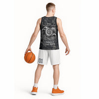 Hawaiian Piko Basketball Jersey Cultural Anchor Connect Your Roots Ocean Waves TS04 - Polynesian Pride