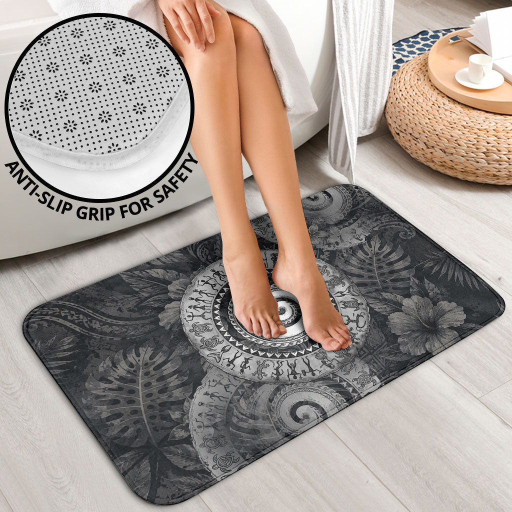 Hawaiian Piko Bathroom Set Cultural Anchor Connect Your Roots Ocean Waves TS04 - Polynesian Pride