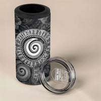 Hawaiian Piko 4 in 1 Can Cooler Tumbler Cultural Anchor Connect Your Roots Ocean Waves TS04 - Polynesian Pride