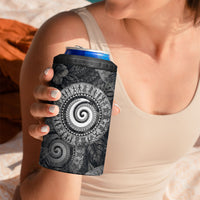 Hawaiian Piko 4 in 1 Can Cooler Tumbler Cultural Anchor Connect Your Roots Ocean Waves TS04 - Polynesian Pride