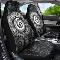 Hawaiian Piko Car Seat Cover Cultural Anchor Connect Your Roots Ocean Waves TS04 - Polynesian Pride