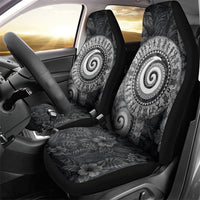 Hawaiian Piko Car Seat Cover Cultural Anchor Connect Your Roots Ocean Waves TS04 - Polynesian Pride