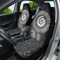 Hawaiian Piko Car Seat Cover Cultural Anchor Connect Your Roots Ocean Waves TS04 - Polynesian Pride