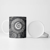 Hawaiian Piko Ceramic Mug Cultural Anchor Connect Your Roots Ocean Waves TS04 - Polynesian Pride