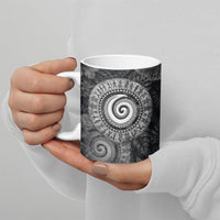Hawaiian Piko Ceramic Mug Cultural Anchor Connect Your Roots Ocean Waves TS04 - Polynesian Pride