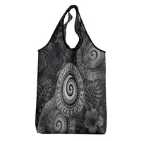 Hawaiian Piko Grocery Bag Cultural Anchor Connect Your Roots Ocean Waves TS04 - Polynesian Pride
