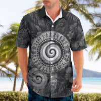 Hawaiian Piko Hawaiian Shirt Cultural Anchor Connect Your Roots Ocean Waves TS04 - Polynesian Pride