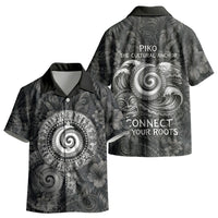 Hawaiian Piko Kid Hawaiian Shirt Cultural Anchor Connect Your Roots Ocean Waves TS04 - Polynesian Pride