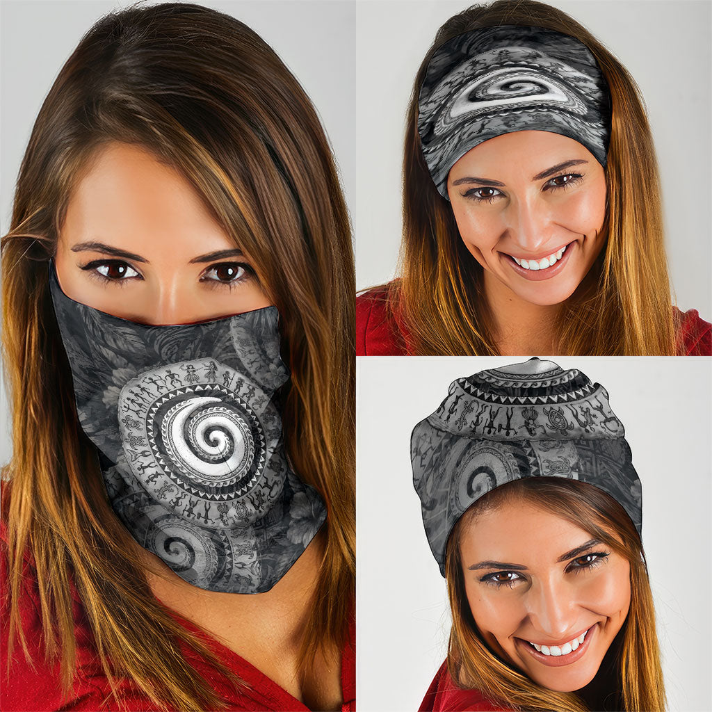 Hawaiian Piko Neck Gaiter Cultural Anchor Connect Your Roots Ocean Waves TS04 - Polynesian Pride
