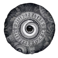 Hawaiian Piko Spare Tire Cover Cultural Anchor Connect Your Roots Ocean Waves TS04 - Polynesian Pride