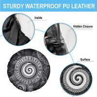 Hawaiian Piko Spare Tire Cover Cultural Anchor Connect Your Roots Ocean Waves TS04 - Polynesian Pride