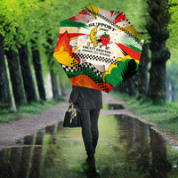 Support Your Fruity Friends Love Wins Gay Pride Umbrella LGBTQ Retro 30s Cartoon Checkered TS04 - Polynesian Pride