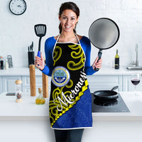 Federated States Of Micronesia FSM Apron Pacific Islander Tribal Swirl Geometric Pattern TS04 - Polynesian Pride