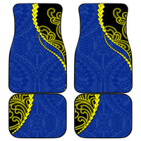 Federated States Of Micronesia FSM Car Mats Pacific Islander Tribal Swirl Geometric Pattern TS04 - Polynesian Pride
