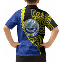 Federated States Of Micronesia FSM Hawaiian Shirt Pacific Islander Tribal Swirl Geometric Pattern TS04 - Polynesian Pride
