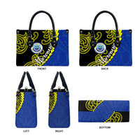 Federated States Of Micronesia FSM Leather Bag Pacific Islander Tribal Swirl Geometric Pattern TS04 - Polynesian Pride