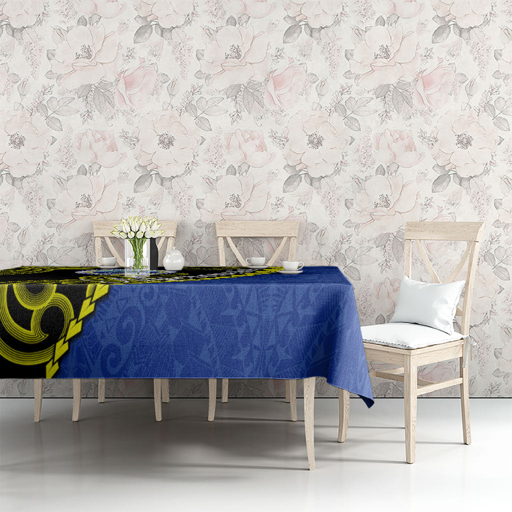 Federated States Of Micronesia FSM Tablecloth Pacific Islander Tribal Swirl Geometric Pattern TS04 - Polynesian Pride