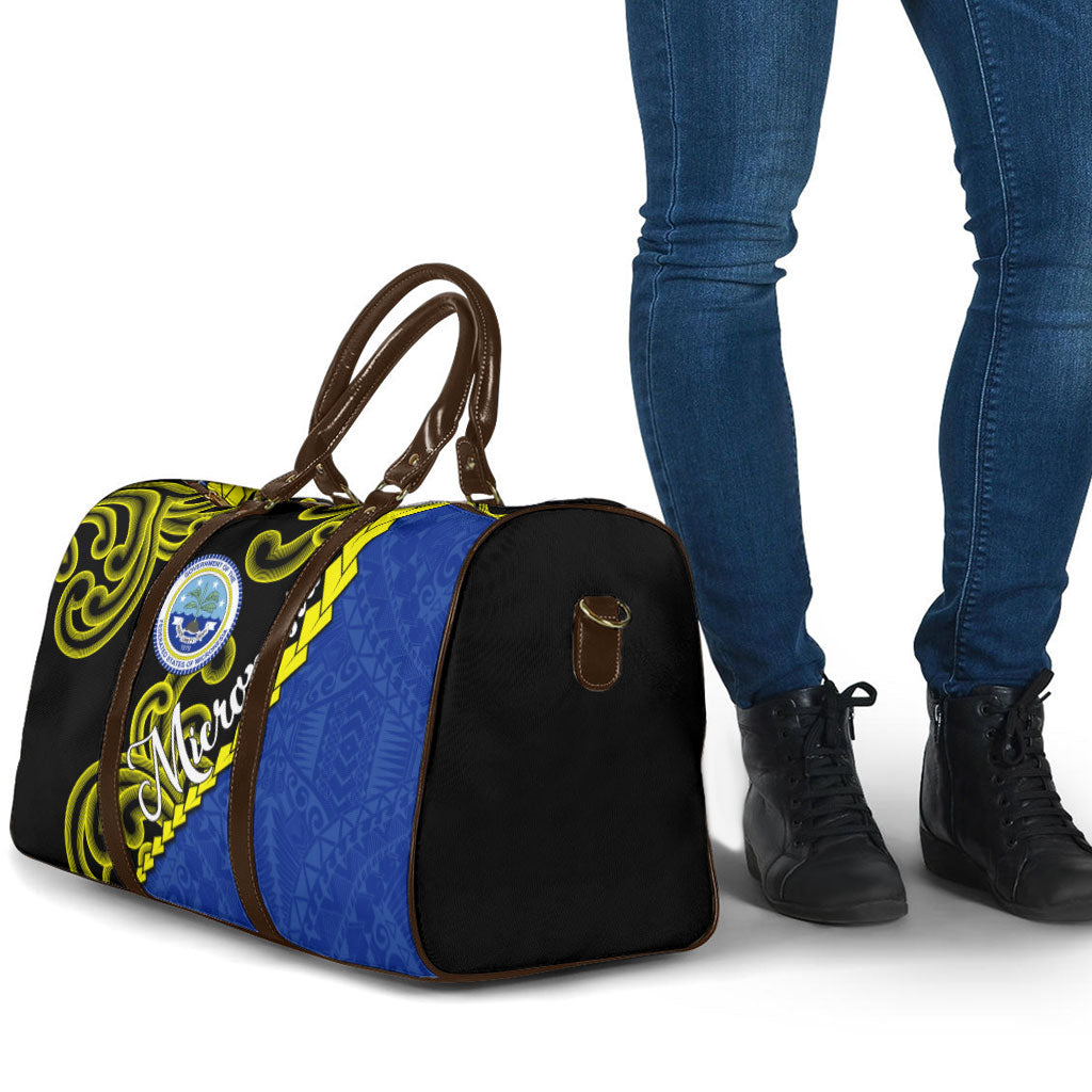 Federated States Of Micronesia FSM Travel Bag Pacific Islander Tribal Swirl Geometric Pattern TS04 - Polynesian Pride