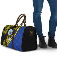 Federated States Of Micronesia FSM Travel Bag Pacific Islander Tribal Swirl Geometric Pattern TS04 - Polynesian Pride