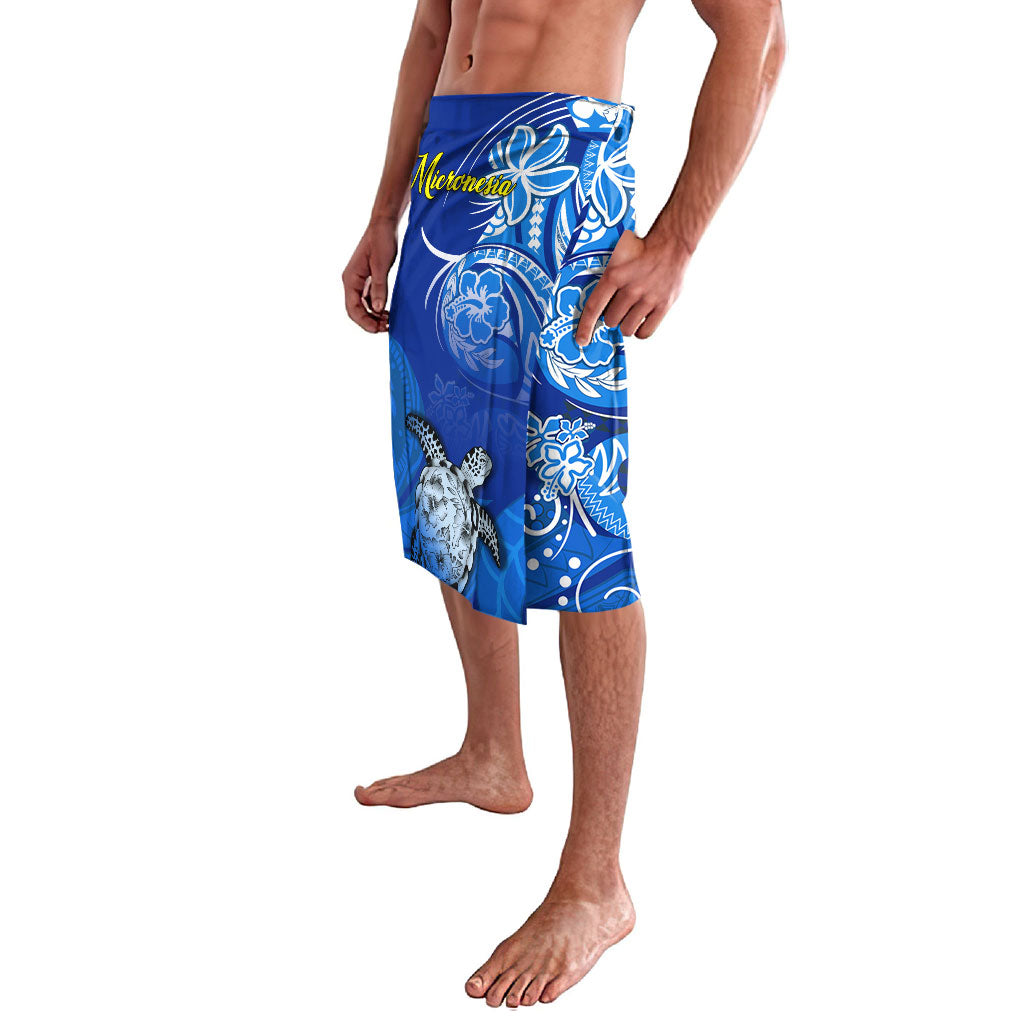 Micronesia Sea Turtle Lavalava Federated States Of Micronesia Tribal Floral Pattern TS04 - Polynesian Pride
