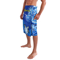 Micronesia Sea Turtle Lavalava Federated States Of Micronesia Tribal Floral Pattern TS04 - Polynesian Pride