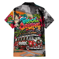 Tropical Christmas In July Candy Cane Surf Family Matching Summer Maxi Dress and Hawaiian Shirt Vibrant Street Art Beach Graffiti Graphic TS04 - Polynesian Pride