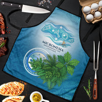 Micronesia Independence Day Apron FSM Patriotic Pacific Island Nan Madol Ruins Seabird Tropical