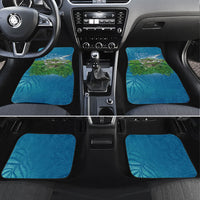 Micronesia Independence Day Car Mats FSM Patriotic Pacific Island Nan Madol Ruins Seabird Tropical