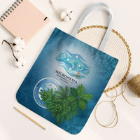 Micronesia Independence Day Tote Bag FSM Patriotic Pacific Island Nan Madol Ruins Seabird Tropical