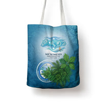 Micronesia Independence Day Tote Bag FSM Patriotic Pacific Island Nan Madol Ruins Seabird Tropical