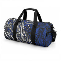 Micronesia Independence Day FSM Duffle Bag Tribal Tattoo Pattern Flag Seal Heritage