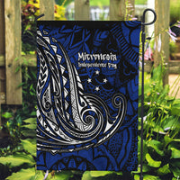Micronesia Independence Day FSM Garden Flag Tribal Tattoo Pattern Flag Seal Heritage