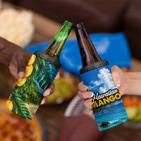 Hawaiian Mango Tropical Beach 4 in 1 Can Cooler Tumbler Scenic Island Nature Exotic Fruit Graphic TS04 - Polynesian Pride