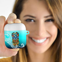 Floating Future Saving Tuvalu AirPods Case Ocean Blue Pacific Polynesian Cultural Art Marine Wildlife TS04 - Polynesian Pride