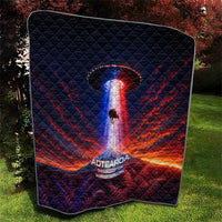 New Zealand Aotearoa Kiwi UFO Quilt Sci-Fi Galaxy Sunset Sky Tower And Mountain TS04 - Polynesian Pride
