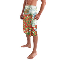 Fiji Taveuni Island Dateline Crossing Lavalava Tropical Cultural Landscape With Tagimoucia Floral Pattern TS04 - Polynesian Pride