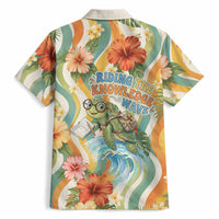 Hawaii Aloha Academy Back To School Hawaiian Shirt Sea Turtle Tropical Hibiscus Flowers Retro Psychedelic TS04 - Polynesian Pride