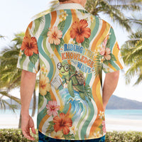 Hawaii Aloha Academy Back To School Hawaiian Shirt Sea Turtle Tropical Hibiscus Flowers Retro Psychedelic TS04 - Polynesian Pride
