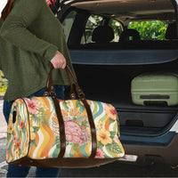 Hawaii Aloha Academy Back To School Travel Bag Sea Turtle Tropical Hibiscus Flowers Retro Psychedelic TS04 - Polynesian Pride