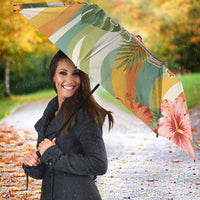 Hawaii Aloha Academy Back To School Umbrella Sea Turtle Tropical Hibiscus Flowers Retro Psychedelic TS04 - Polynesian Pride