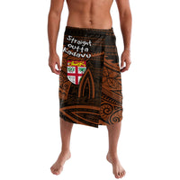 Straight Outta Kadavu Fiji Lavalava Tribal Polynesian Tattoo Coat Of Arms Flag TS04 Brown Black - Polynesian Pride