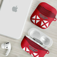 Wallis And Futuna AirPods Case Polynesian Tattoo Flag Map TS04 - Polynesian Pride