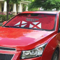 Wallis And Futuna Auto Sun Shade Polynesian Tattoo Flag Map TS04 - Polynesian Pride
