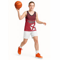 Wallis And Futuna Basketball Jersey Polynesian Tattoo Flag Map TS04 - Polynesian Pride