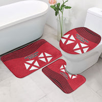Wallis And Futuna Bathroom Set Polynesian Tattoo Flag Map TS04 - Polynesian Pride