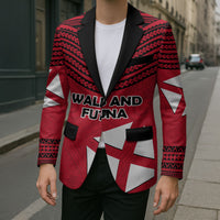 Wallis And Futuna Blazer Polynesian Tattoo Flag Map TS04 - Polynesian Pride
